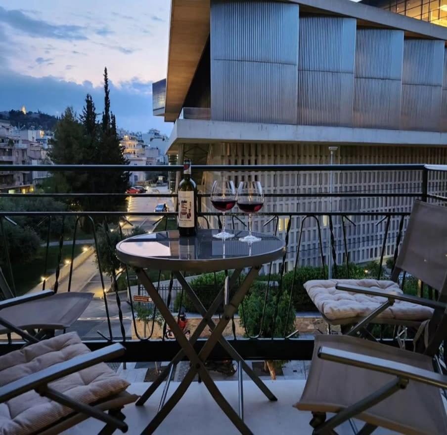 Acropolis View Modern Deluxe Suite With Balcony Atény Exteriér fotografie