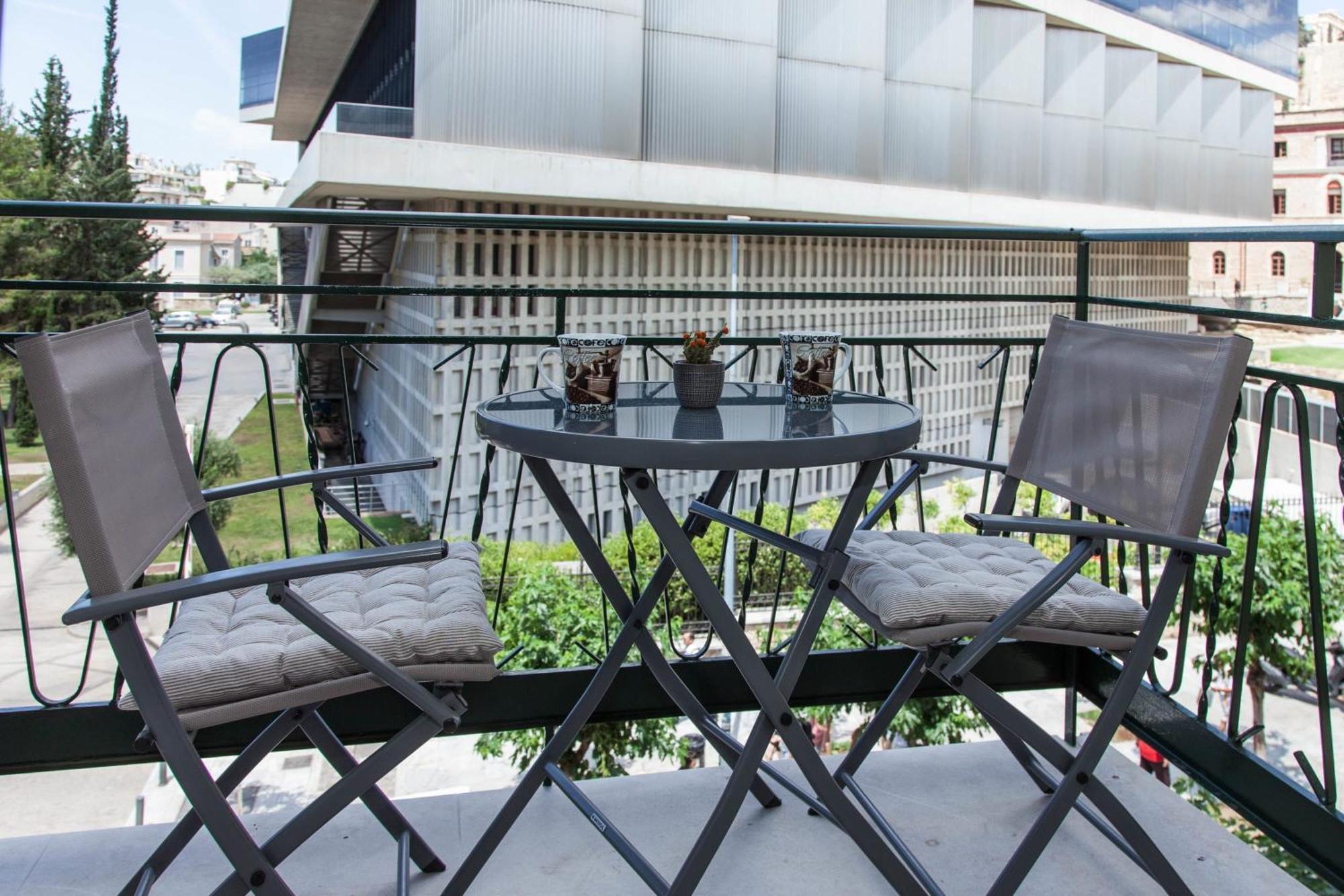 Acropolis View Modern Deluxe Suite With Balcony Atény Exteriér fotografie