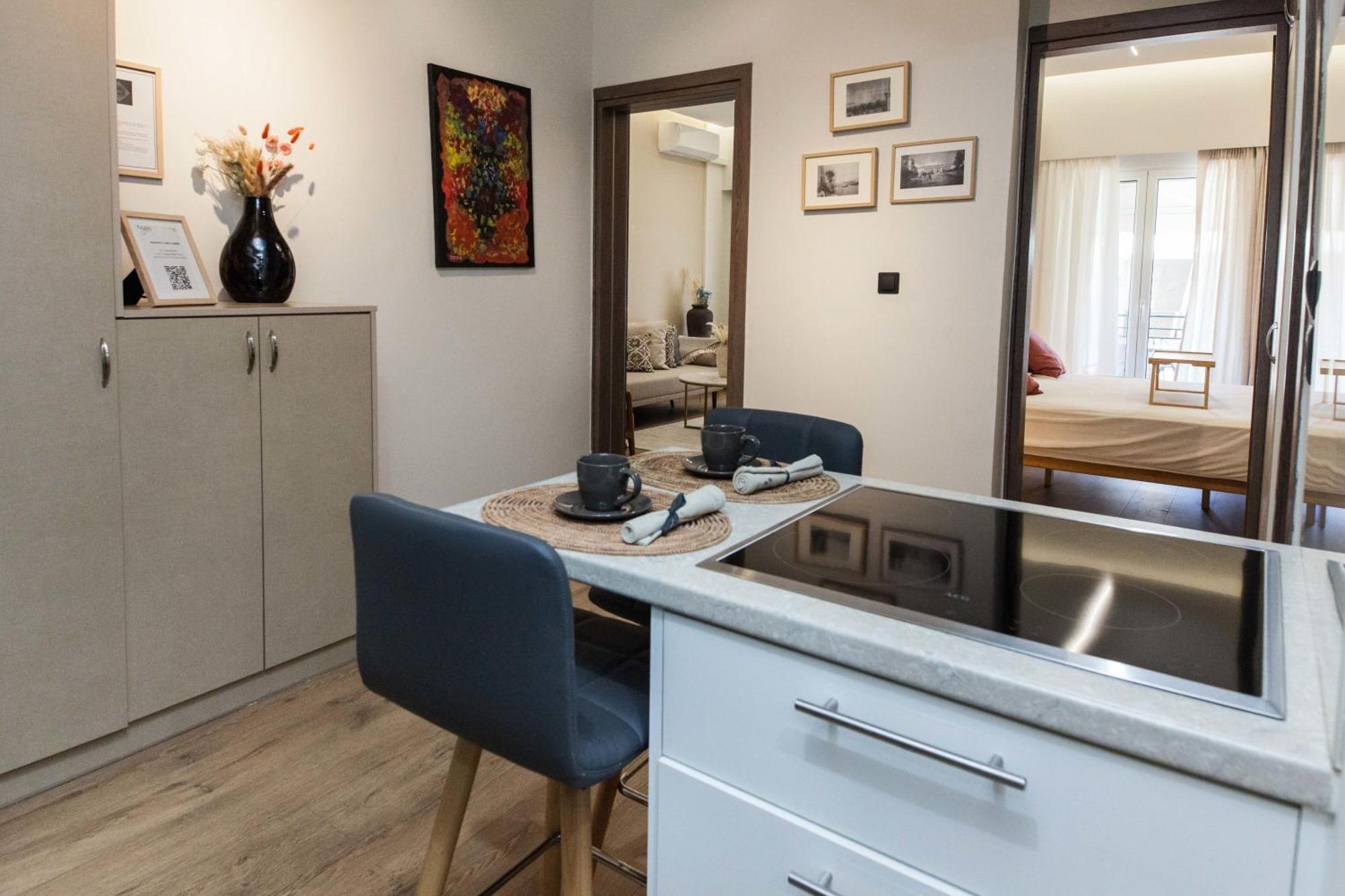 Acropolis View Modern Deluxe Suite With Balcony Atény Exteriér fotografie